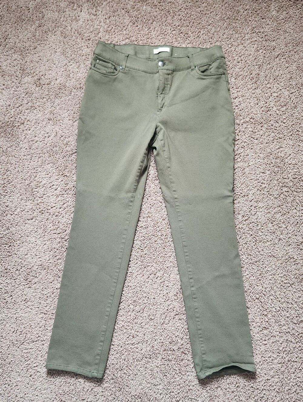 Olive Green Cato Jeans